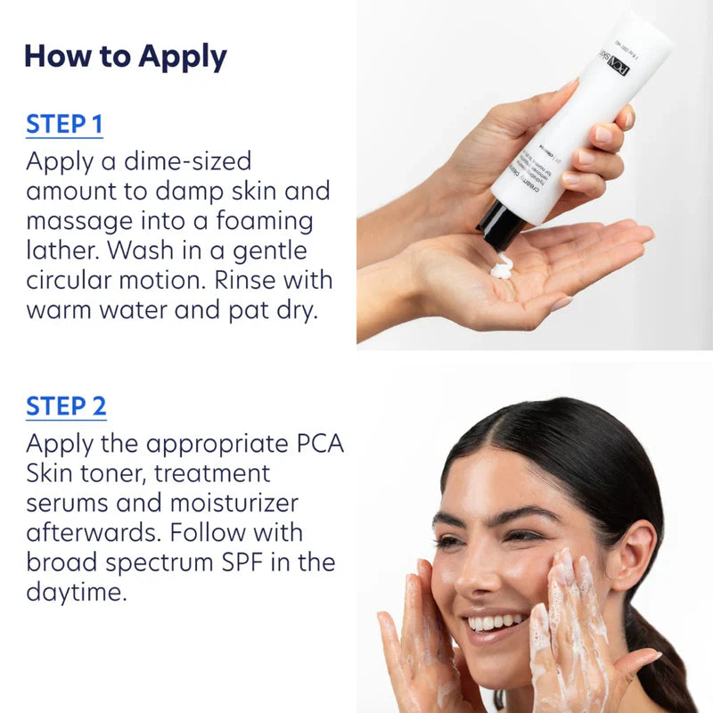PCA Skin® Creamy Cleanser Deluxe Travel Size - 1 oz. / 29.6 ml
