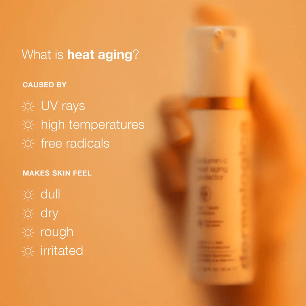 Dermalogica Biolumin-C Heat Aging Protector SPF50 Mini Travel .17 OZ / 5 mL