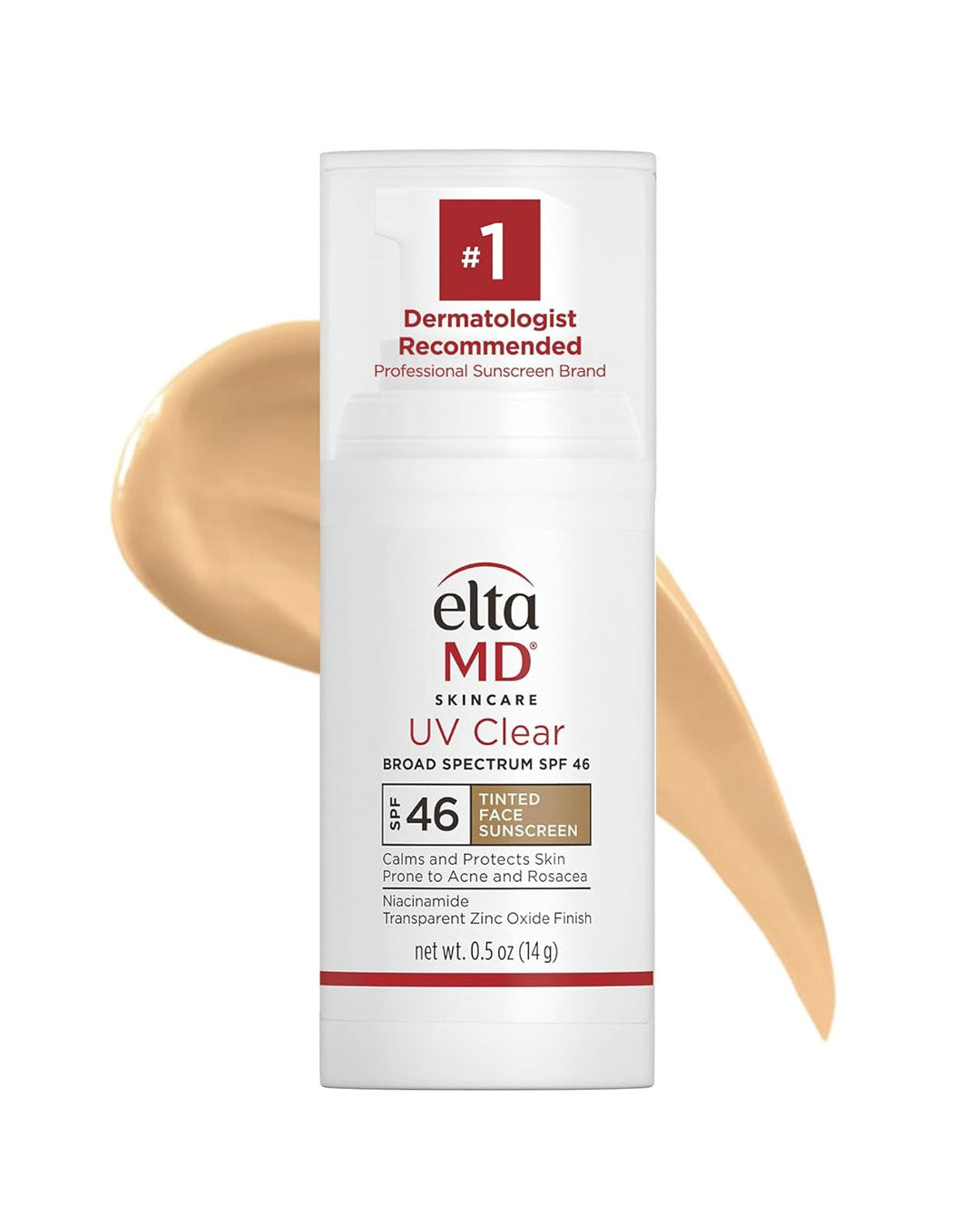 EltaMD® UV Clear Tinted Broad-Spectrum SPF 46 (Travel Size) - 0.5 fl. oz. / 14 g