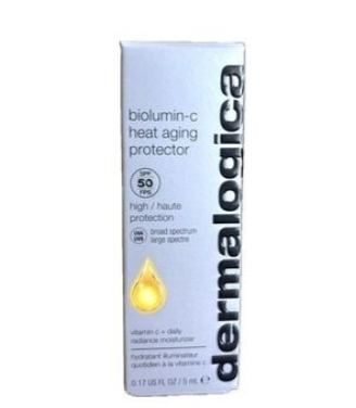 Dermalogica Biolumin-C Heat Aging Protector SPF50 Mini Travel .17 OZ / 5 mL