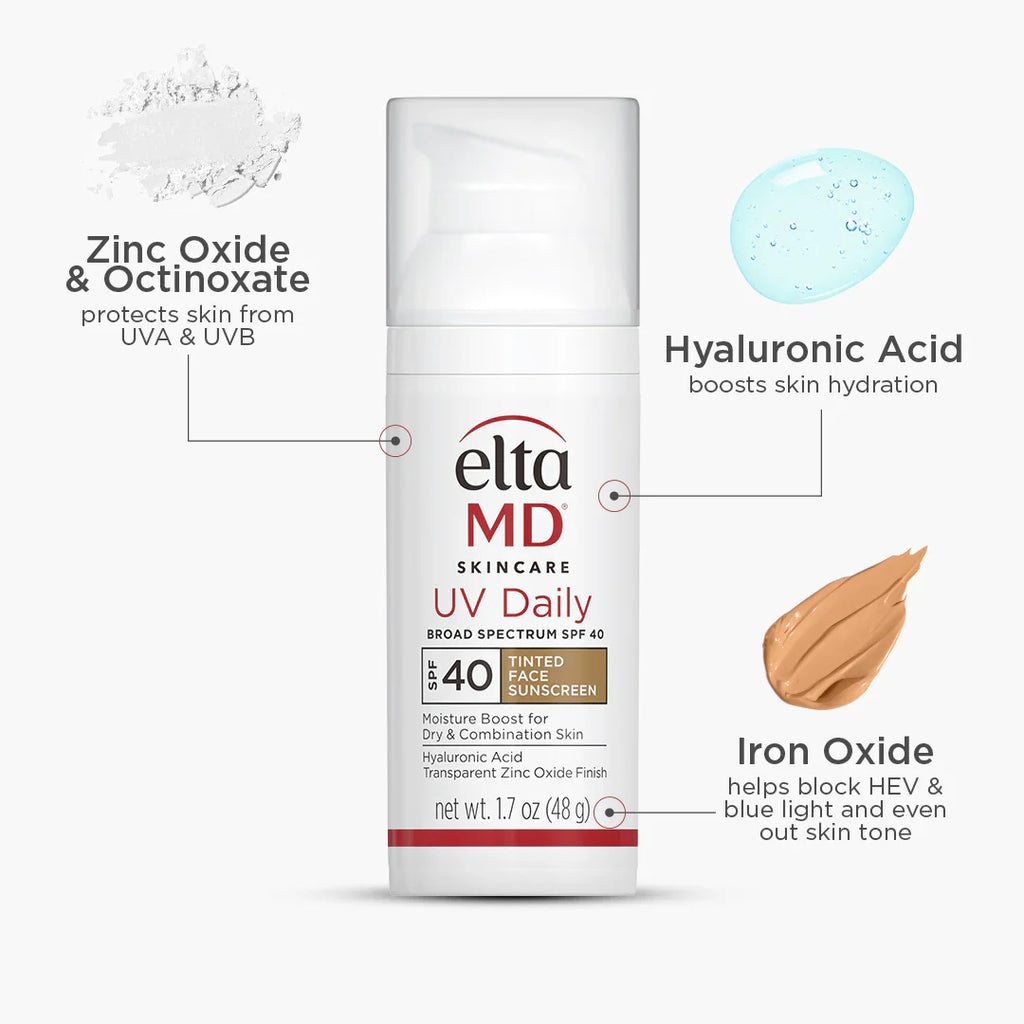 EltaMD® UV Daily Tinted Broad-Spectrum SPF 40 (TravelSize) - 0.5 fl. oz. / 14 g